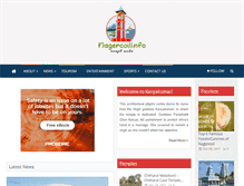 Tablet Screenshot of nagercoilinfo.com